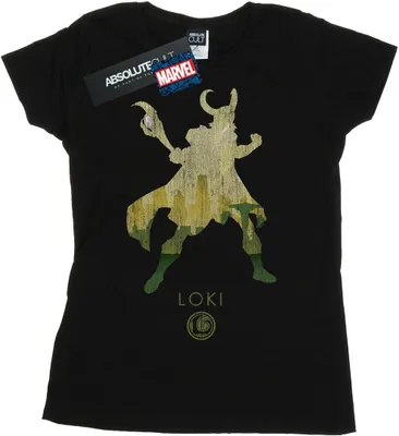 Produktbild von Marvel - T-Shirt für Damen BI34925 (L) (Schwarz)