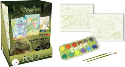 Produktbild von KLOSTERMANN Wassermal  Set mit UV Dino 0