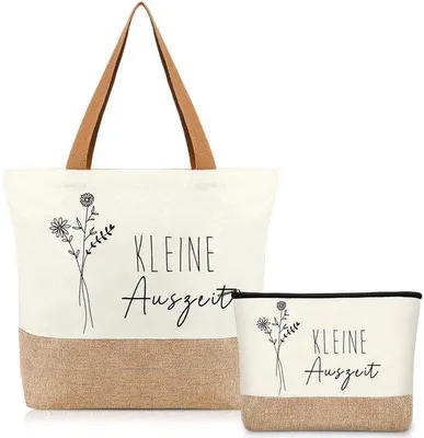 Immagine prodotto di Confezione regalo in cotone e juta - 40 x 34 x 11,5 cm