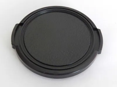 Produktbild von vhbw Universal Objektivdeckel 52 mm für Kamera - Kunststoff Schwarz, mit Seitengriff