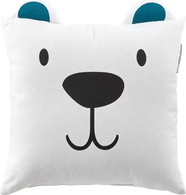 Image de Coussin décoratif avec oreilles ETOILINE, 40 x 40 cm