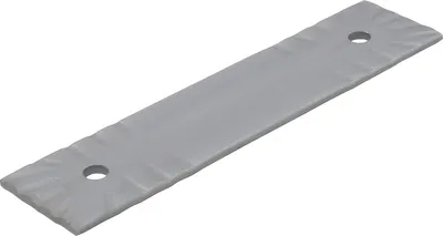 Produktbild von Pitzl Zierverbinder 11017.0000 Ziereisen 250x60mm Flachverbinder, Balkenverbinder zum dekorativen Verbinden von Holzbauteilen, Stahl ZiNiP beschichtet
