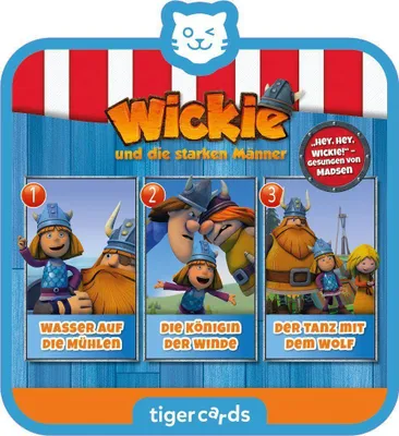 Produktbild von tigercards Multicard Multicard - Wickie und die starken Männer - 3 Hörspiele (Folgen 1 - 3)