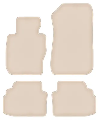 Produktbild von Velours-Fußmatten für BMW 3 E92 xDrive 2004-2011 (Coupé) – 4-tlg, Beige, passgenau – Wielganizator FORTUNA