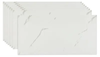 Image de Autocollants de carrelage 30 x 30 cm - 20 pièces - Autocollants - Marbre - Imperméable - Amovible