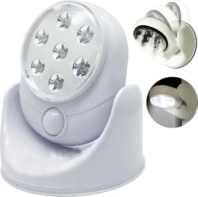 Produktbild von Lampe 7 LEDs kabellos mit 360° Bewegungssensor