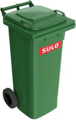 SULO Mülltonnendeckel Grau - Ersatzdeckel Für 60/80 Liter Mülltonnen Euro2 Form