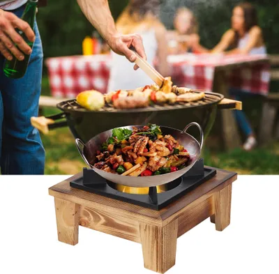 Produktbild von Tragbarer Grill-Spiritusofen, Küchengerät, Kochutensil für Picknicks im Freien