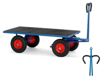 Produktbild von Handpritschenwagen 6404L mit Zugöse - Ladefläche 1.200 x 800 mm