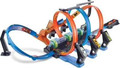 Zdjęcie produktu dla Zestaw torów Hot Wheels Corkscrew Crash