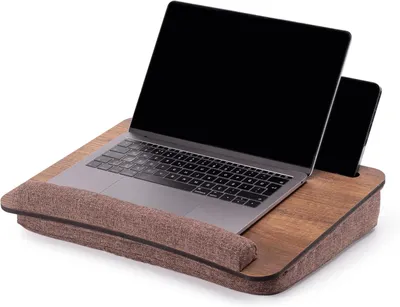 Produktbild von Laptoptisch LS01X walnuss braun, für Bett