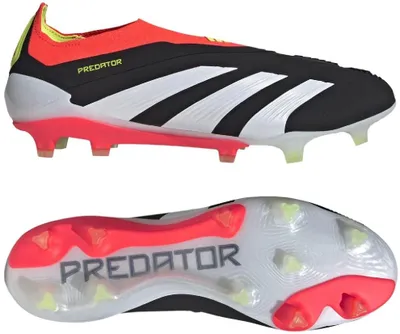Image de Adidas Predator Elite Laceless FG Noir IE1805 Taille 43 1/3