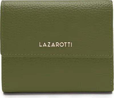 Zdjęcie produktu dla Lazarotti Bologna Skórzany portfel skórzany 12 cm