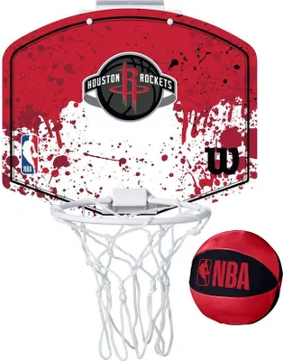 Produktbild von Wilson NBA Team Mini Hoop Houston Rockets Basketball