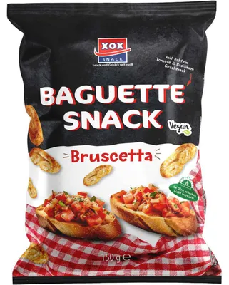 Produktbild von XOX Baguette Snack Bruscetta 150g