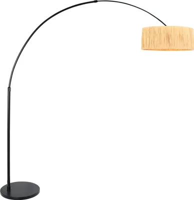 Produktbild von Stehlampe - schwarz - Sparkled Light - metall seegras - Ø 50cm - E27 - 3789ZW - Steinhauer