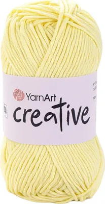 Produktbild von Yarn Art Creative 224 Light Yellow Strickgarn