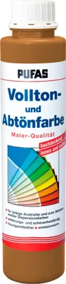 Produktbild von PUFAS Vollton- und Abtönfarbe 750 ml oxidbraun 511 -  Maler-Qualität