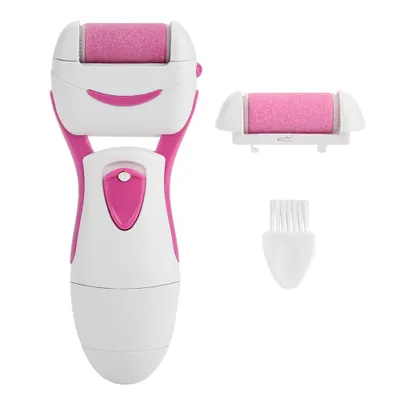 Zdjęcie produktu dla Elektroniczna maszynka do pedicure do usuwania zrogowaciałego naskórka i czyszczenia stóp, przenośna szlifierka, kolor różowy