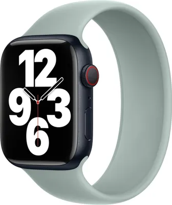 Image de Apple Solo Strap en silicone pour l'Apple Watch | 38/40/41/42 mm - Taille 8 - Succulent