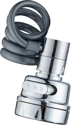 Produktbild von ASKSA Wasserhahn Verlaengerung, 360 Grad und 3 Einstellbare Modi Wasserhahn Aufsatz Schwenkbar,Silber