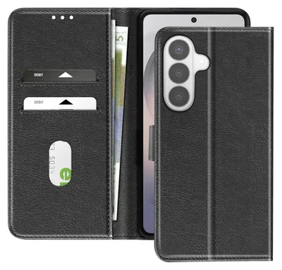Obrázek produktu pro Avizar, pouzdro typu Chesterfield s funkcí stojánku pro Galaxy S26 Plus, černé