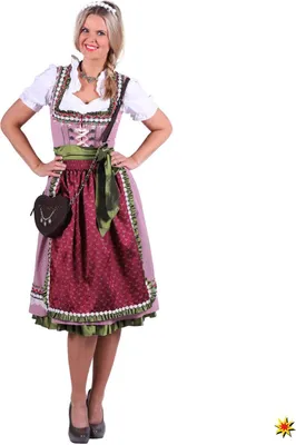 Trachtenkleid Dirndl Nora deluxe Oktoberfest-Mode für Damen Gr. 38-44 SALE Wiesn Fasching Karneval Mottoparty