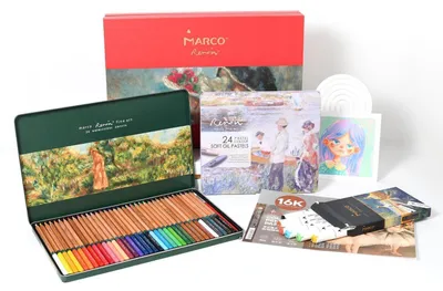 Produktbild von Buntstifte Set Malstifte für Erwachsene 67 Stück mit Ölfarbstiften, Ölmalkreiden und Markern
