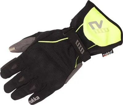 Zdjęcie produktu dla Rękawice motocyklowe Rukka Virium Gore-Tex, czarny/żółty, 8