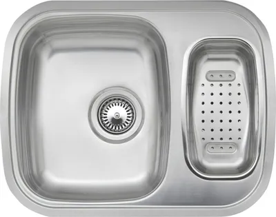 Image de Reginox Evier avec cuve résiduelle, inox Evier de cuisine Morena KGKG (304) 46x59 cm, R16534