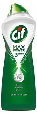 Obrázek produktu pro Cif, Max Power, Mleczko do czyszczenia, Spring Fresh, 1001g
