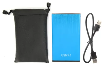Image de Disque dur mobile bleu USB 3.0 Accessoire pour ordinateur portable/de bureau GK18 2,5 pouces 50-130 M/S