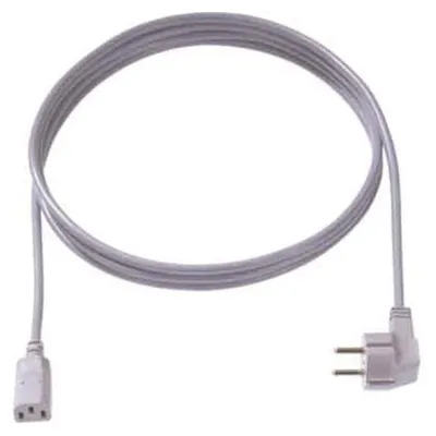 Produktbild von BACHMANN Zuleitung H05VV-F 3G0.75, 2,0m schwarz 30/35 C13