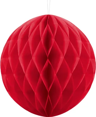 Produktbild von Löschpapierball, rot, 30cm