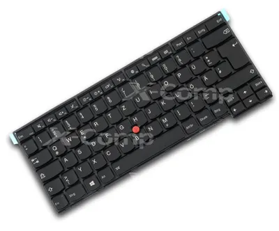 Image de Lenovo 04X0113, Clavier, allemand, rétroéclairage du clavier, Lenovo, ThinkPad T440/T440s/T440p
