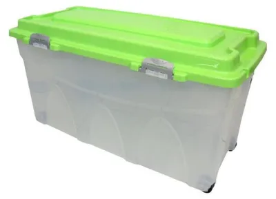 Image de Boîte de rangement - Iperbox - 40 x 80 x 45 cm - Transparent