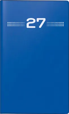 Produktbild von 2027 rido/idé PlankalenderM-planer 1M/2S blau