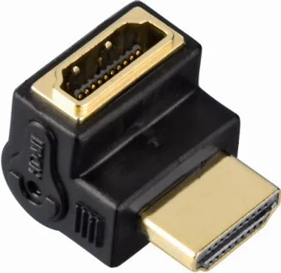 Produktbild von Avinity HDMI M/F 90°, HDMI, HDMI, Schwarz