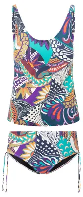 Productafbeelding van Susa dames badpak, model tankini, 2001_349, meerkleurig, maat 42 / C