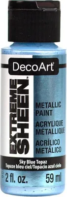 Obrázok produktu pre Farba metaliczna Extreme Sheen - DecoArt - Sky Blue Topaz 59ml