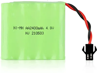 Obrázek produktu pro 1 kus dobíjecí baterie 4.8V Ni-MH 2400 mAh pro dálkové ovládání auta