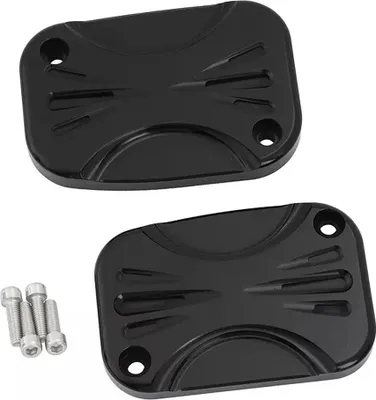 Image de Couvercle de réservoir de liquide de frein et d'embrayage pour Harley Davidson 08