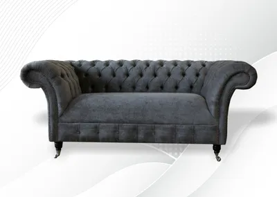 Produktbild von Chesterfield Sofa 2 Sitzer Wohnzimmer Couch Couchen Polster Sofas xl Zweisitzer