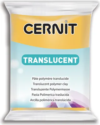 Produktbild von Cernit 6x Translucent 56g, Bernstein - Bernstein CE0920056721C