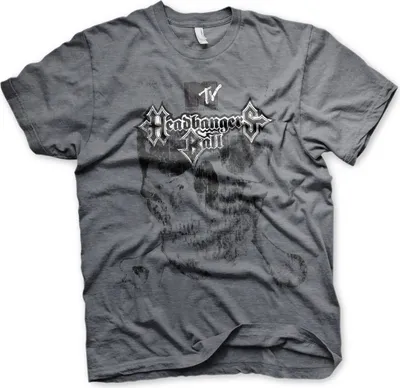 Obrázok produktu pre MTV - Tričko Headbangers Ball - X-Large - Dark-Heather