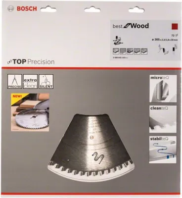 Produktbild von Kreissägeblatt Top Precision Best for Wood, 305 x 30, Z72