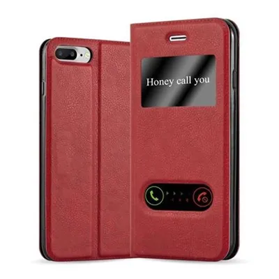 Zdjęcie produktu dla Cadorabo DE-110092, Apple, Apple iPhone 7 PLUS / 7S PLUS / 8 PLUS, Czerwony
