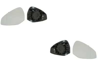 Immagine prodotto di Johns, vetro dello specchietto in vetro si adatta Audi A4 8W 05/15- set destra e sinistra.