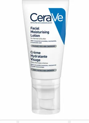 Imagen del producto de Loción hidratante facial CeraVe, 52 ml