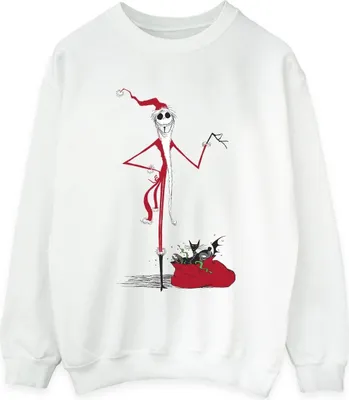 Produktbild von The Nightmare Before Christmas - Sweatshirt für Damen BI31835 (XL) (Weiß)